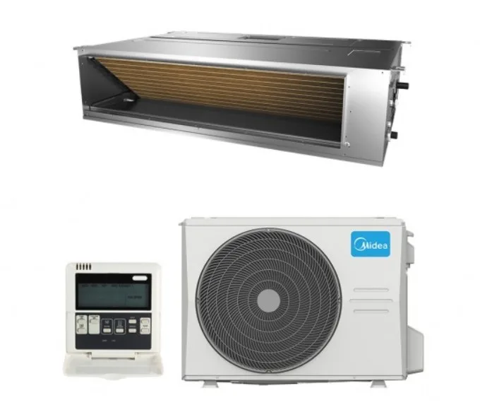 Идеальный климат в вашем офисе: Коммерческий кондиционер Midea серии MTI-F-P/MO-N8 MTI-36HWFNXP(GA)/MOD30U-36HFN8-R(GA) - надежность и комфорт в одном устройстве